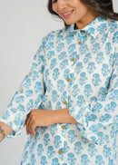 Celeste Printed Cotton Co-Ord set