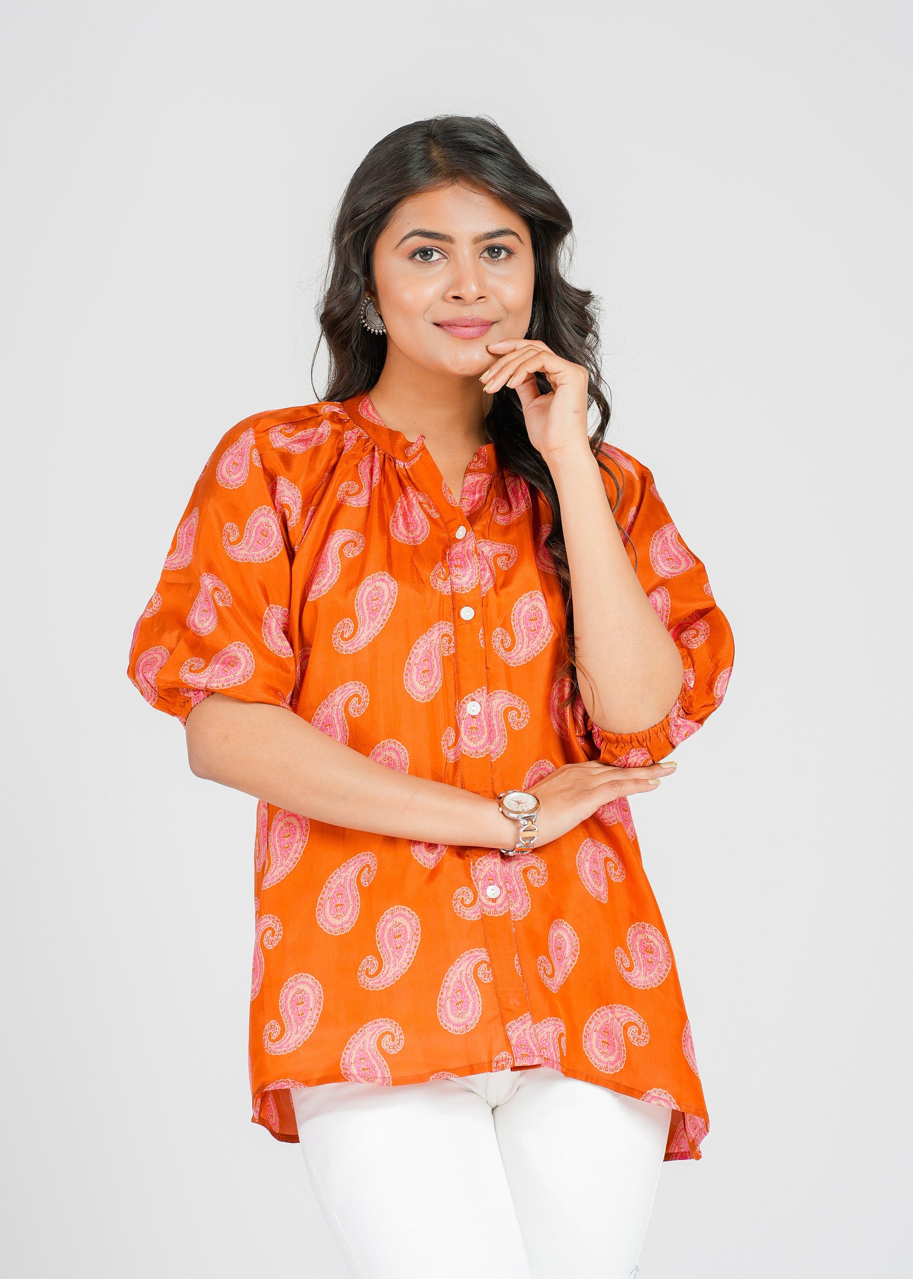 Barnett Habotai Silk Top, Phoebe