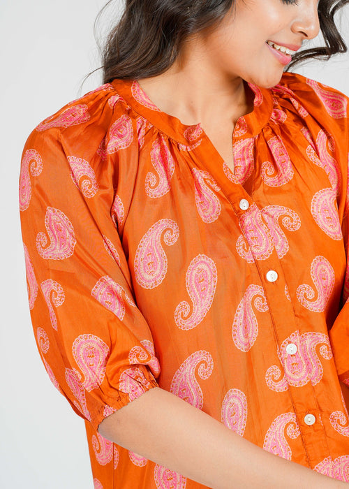 Barnett Habotai Silk Top, Phoebe