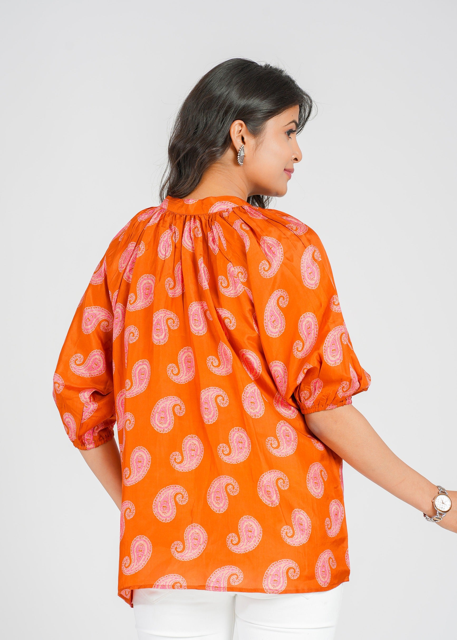 Barnett Habotai Silk Top, Phoebe