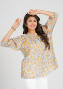 Barnett Habotai Silk Top, Sunrise