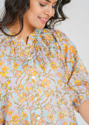 Barnett Habotai Silk Top, Sunrise