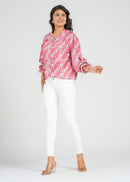Anya Habotai Silk Top, Shell