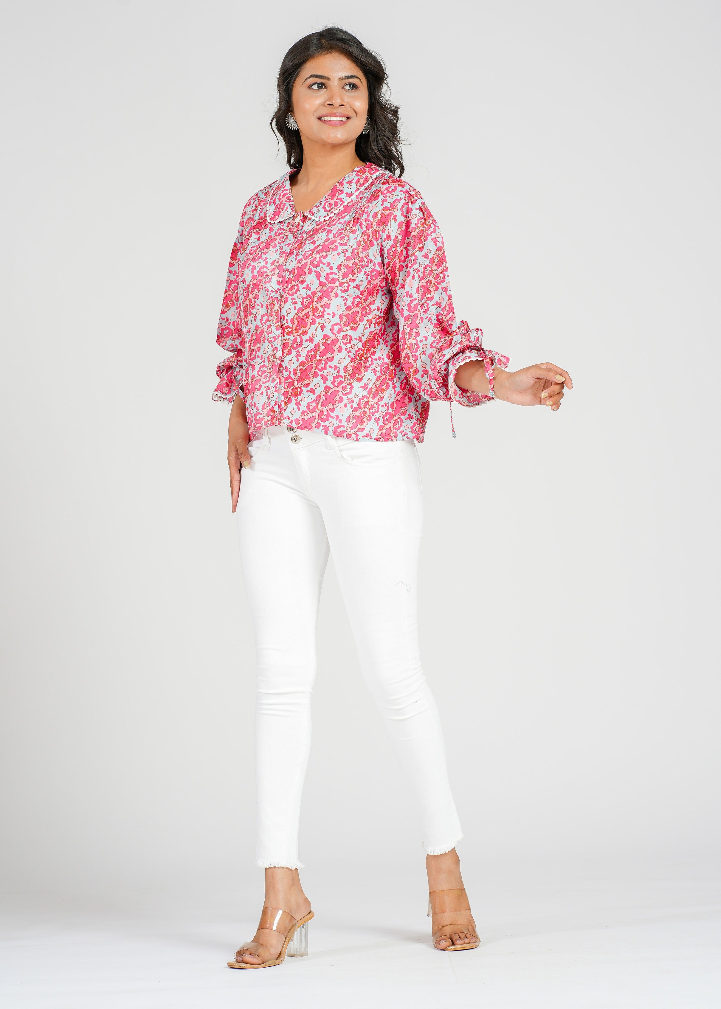 Anya Habotai Silk Top, Shell