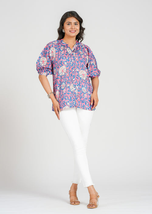 Barnett Habotai Silk Top, Kari