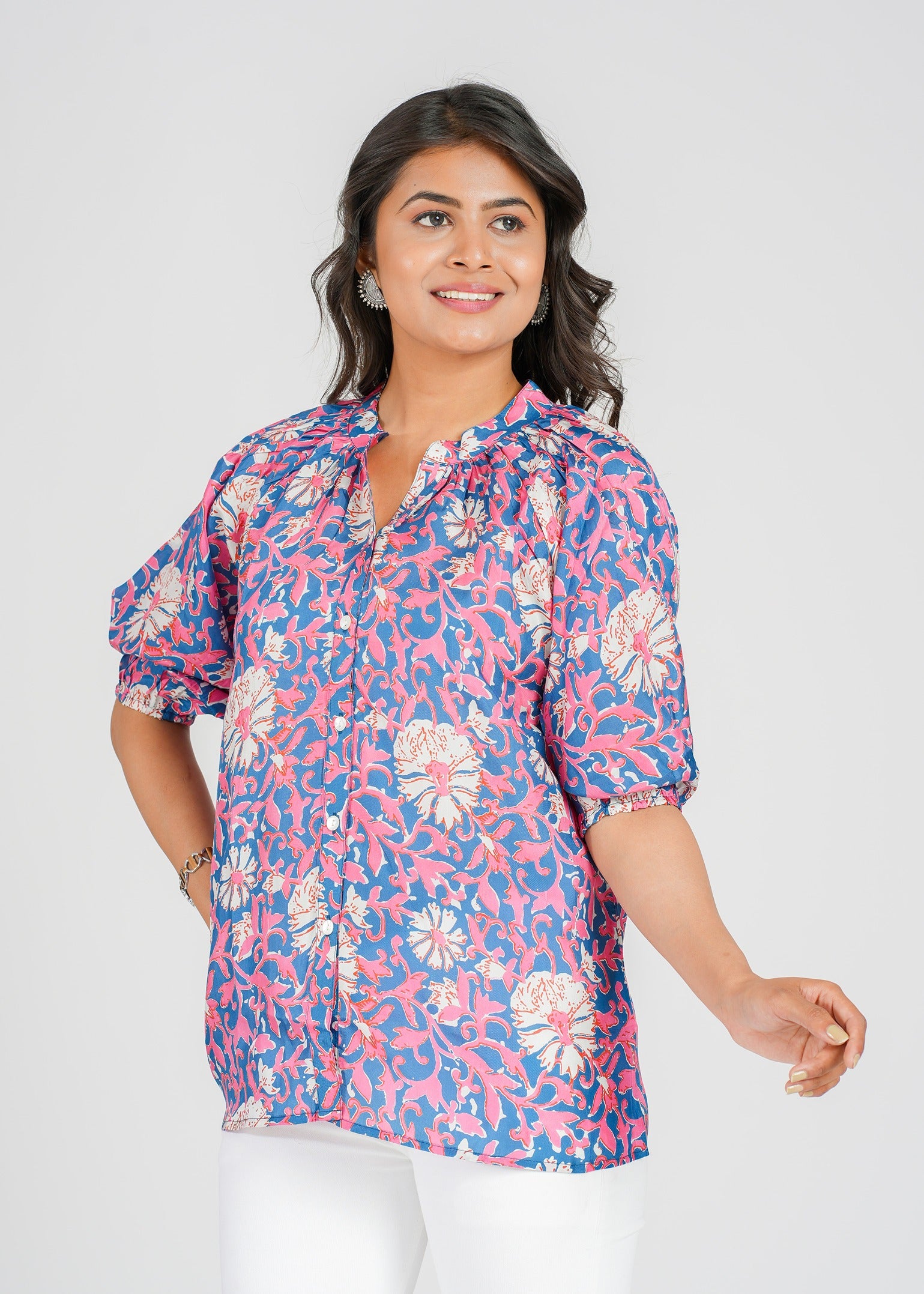 Barnett Habotai Silk Top, Kari