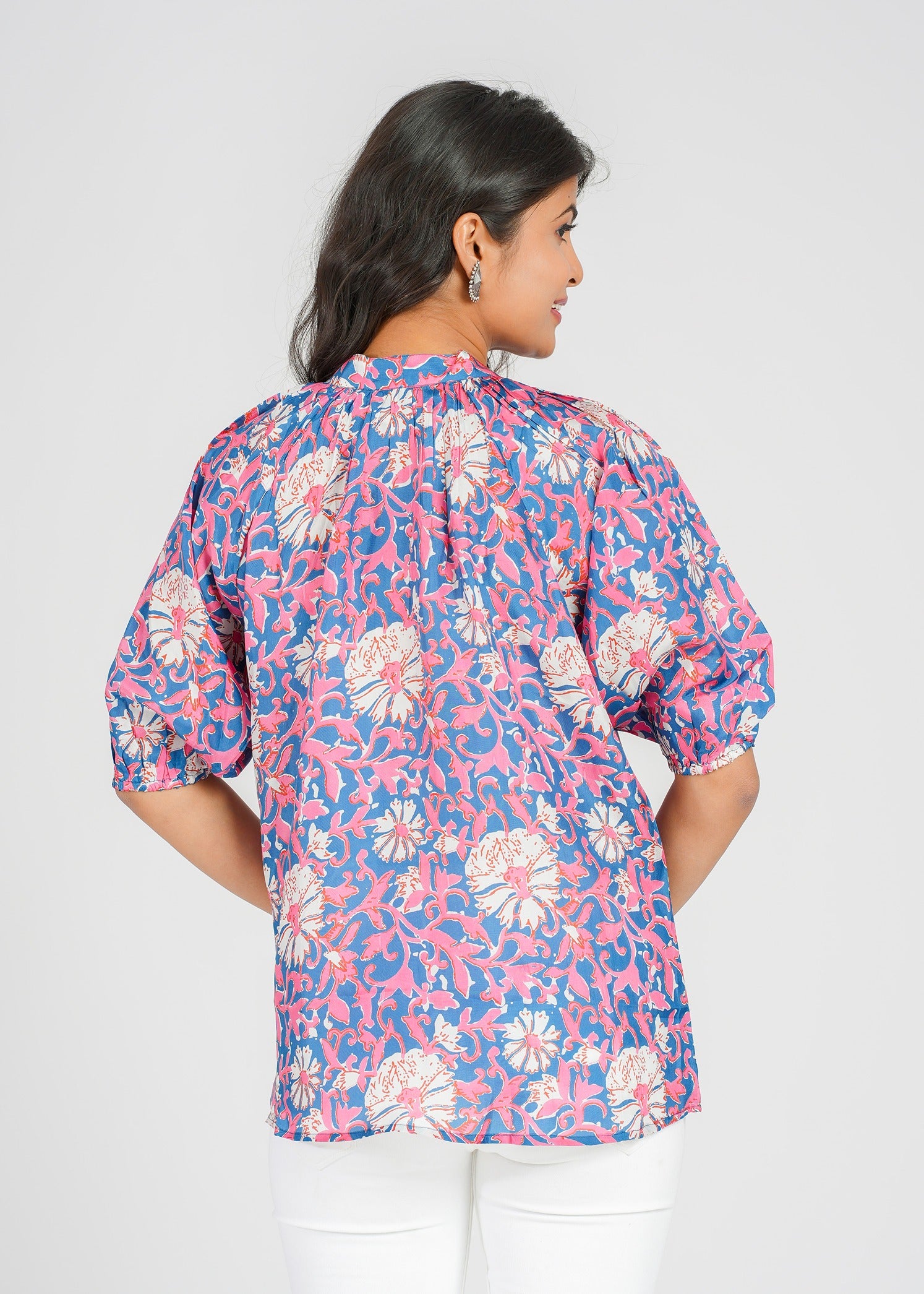 Barnett Habotai Silk Top, Kari