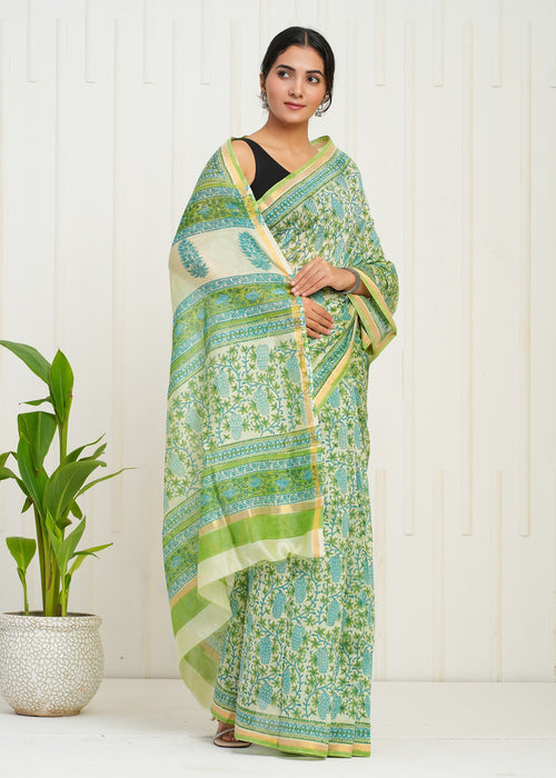 Utsav Chanderi Silk Saree