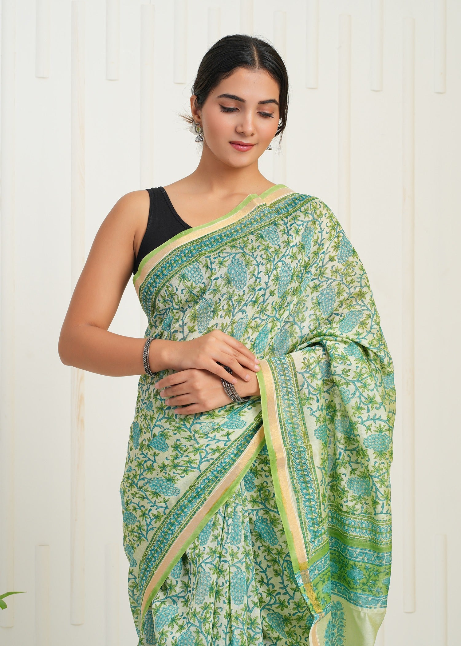 Utsav Chanderi Silk Saree