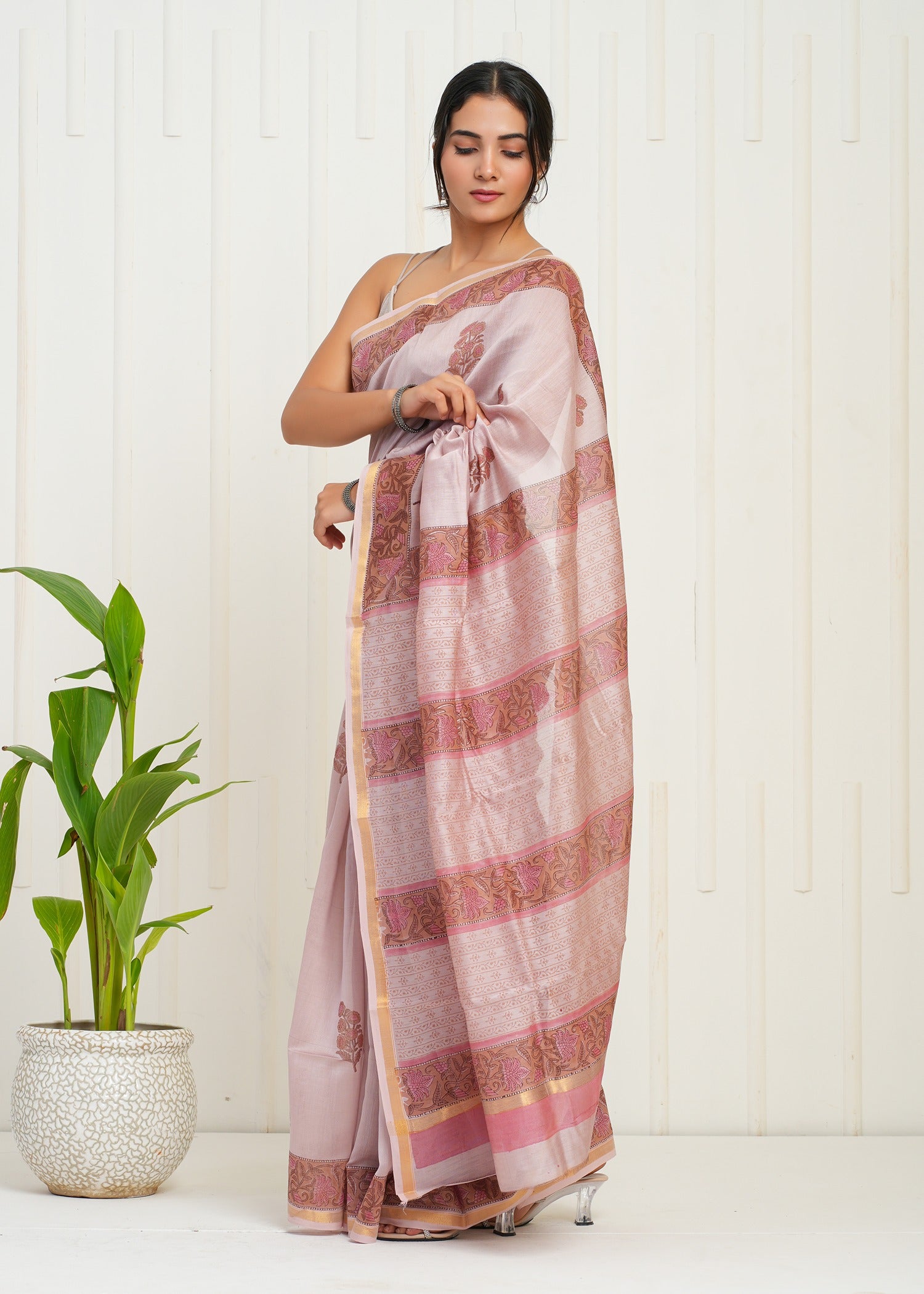 Utsav Chanderi Silk Saree