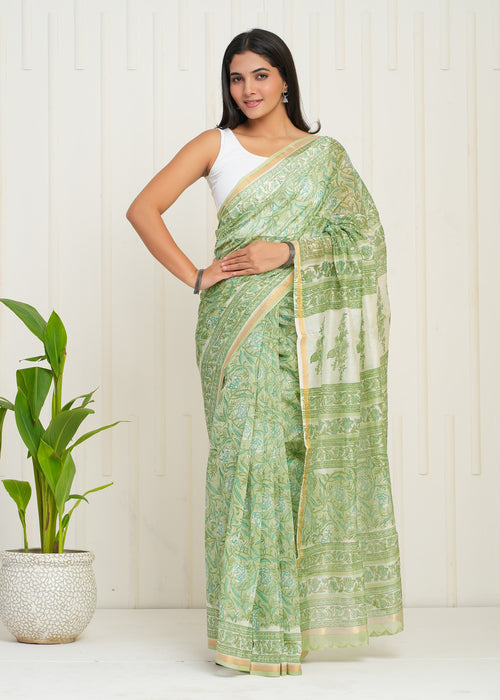 Utsav Chanderi Silk Saree