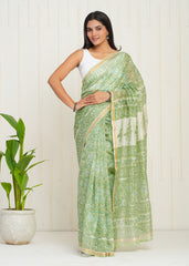 Utsav Chanderi Silk Saree