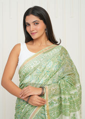 Utsav Chanderi Silk Saree