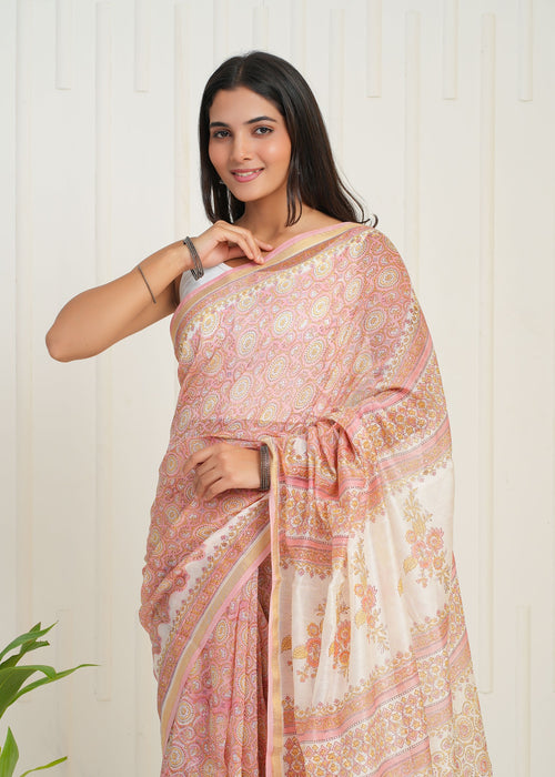 Utsav Chanderi Silk Saree