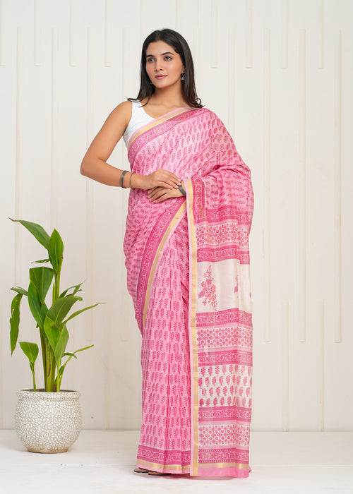 Utsav Chanderi Silk Saree