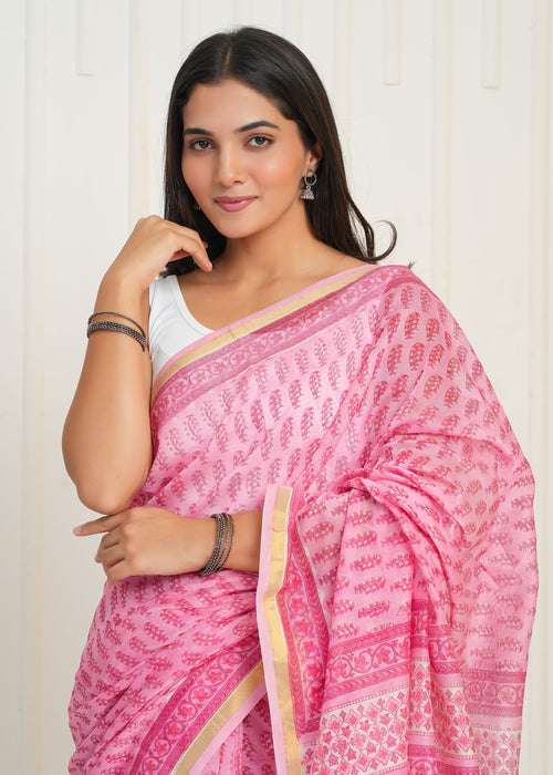 Utsav Chanderi Silk Saree