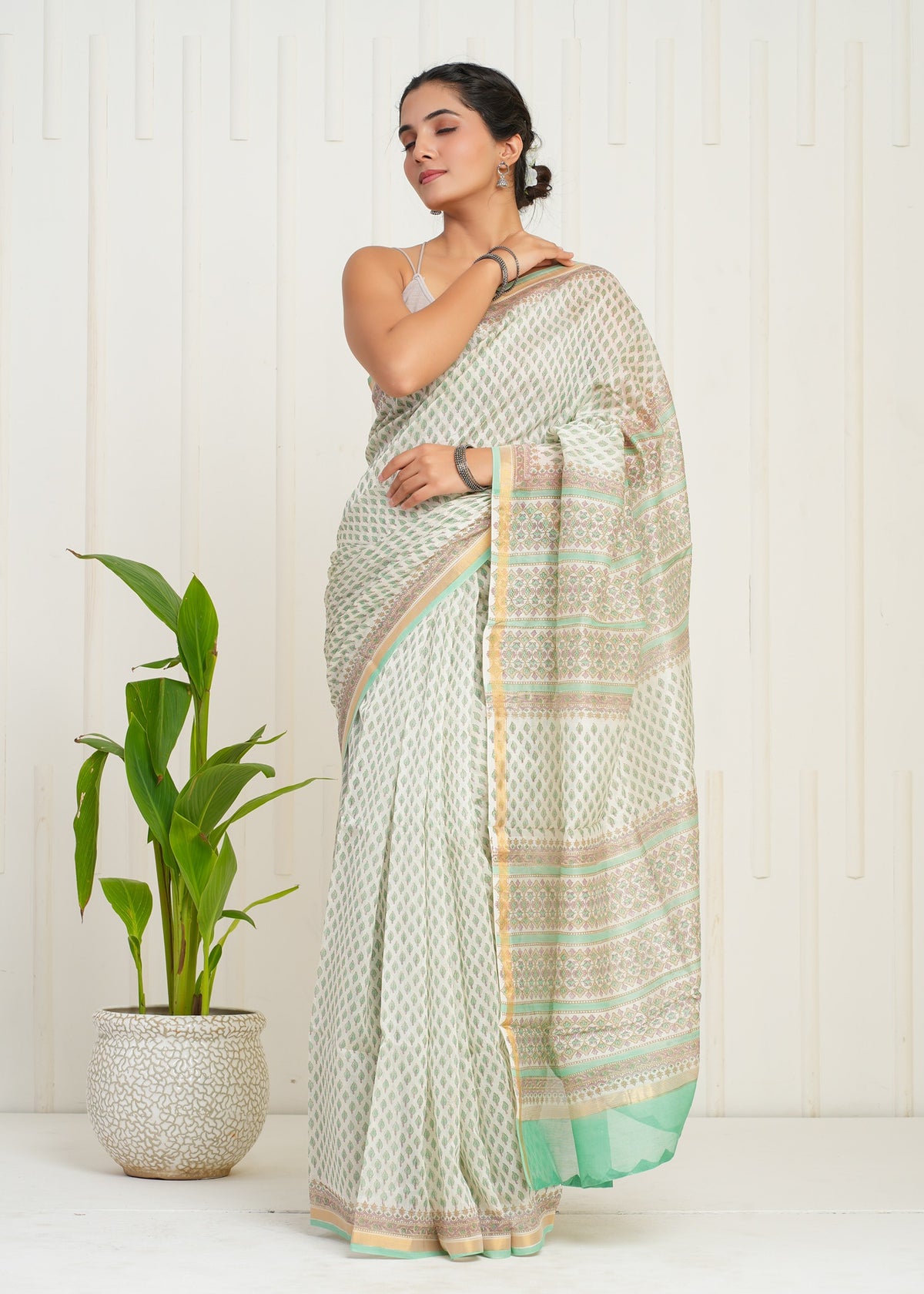 Utsav Chanderi Silk Saree