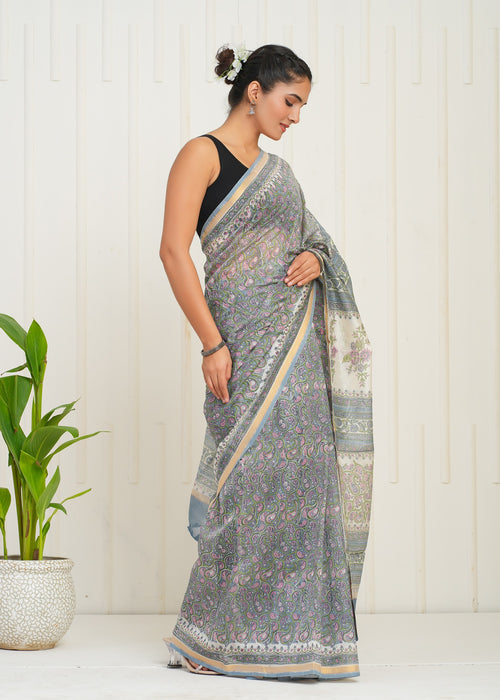 Utsav Chanderi Silk Saree