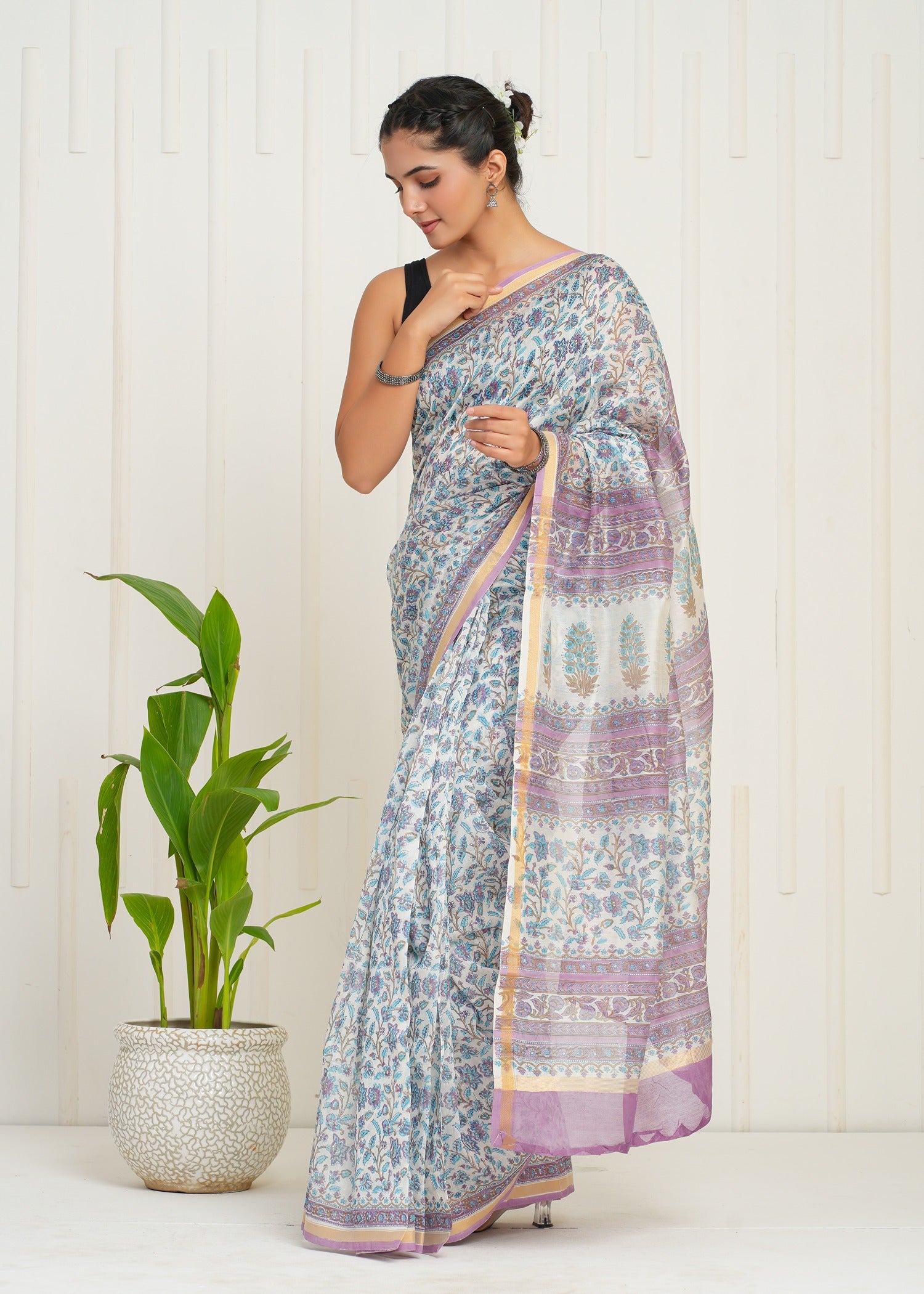 Utsav Chanderi Silk Saree