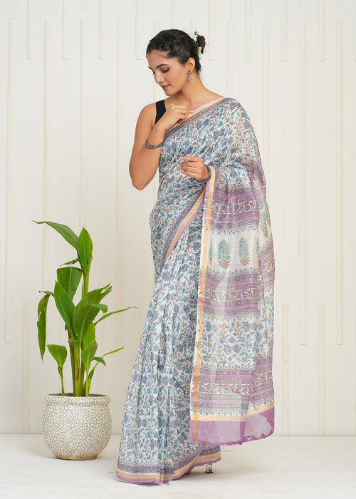 Utsav Chanderi Silk Saree