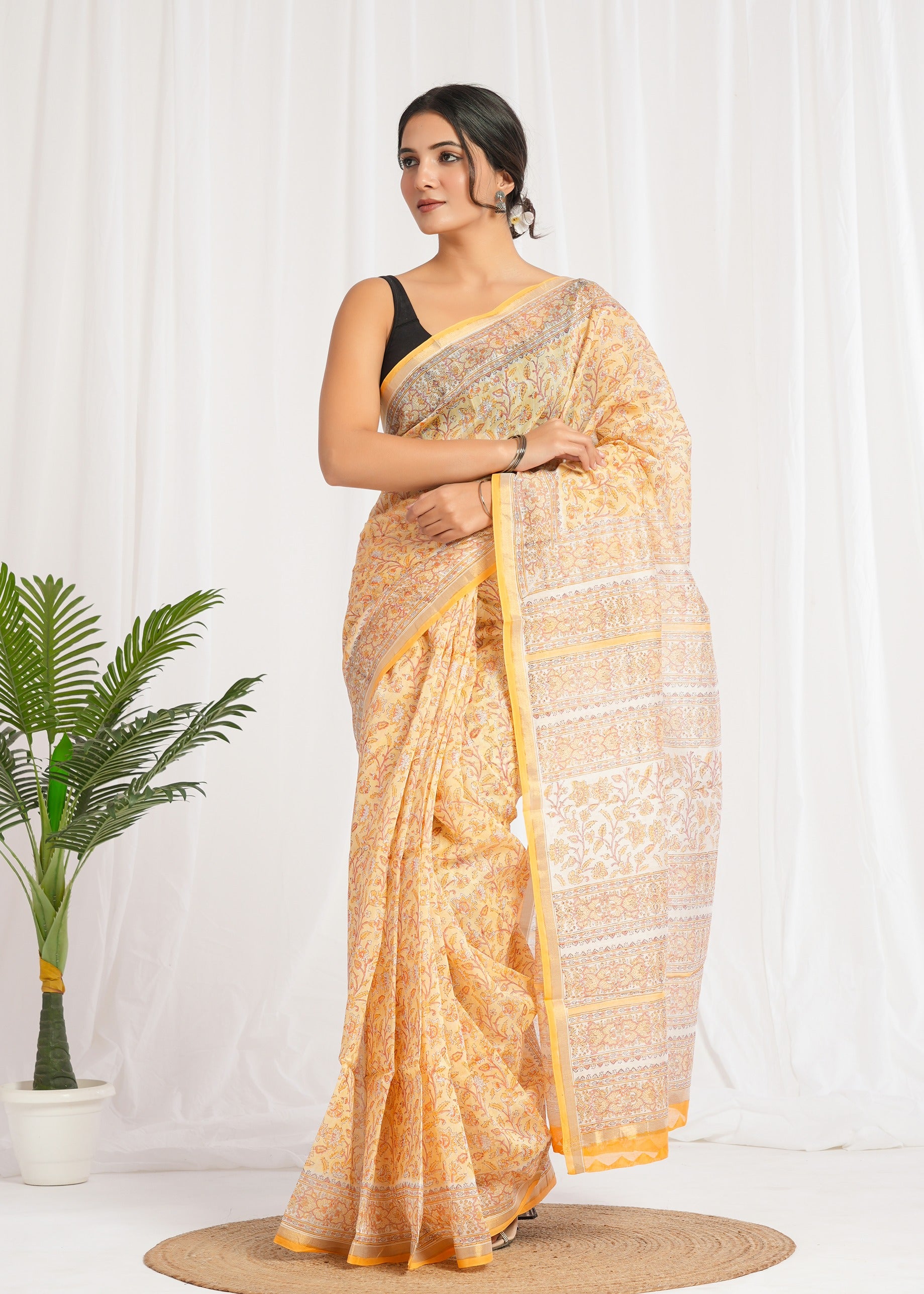 Utsav Chanderi Silk Saree