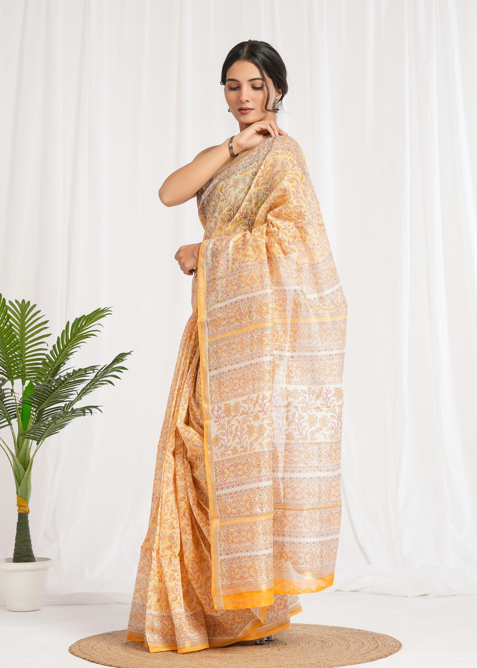 Utsav Chanderi Silk Saree