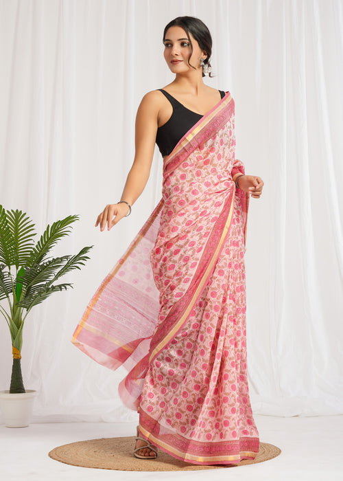 Utsav Chanderi Silk Saree