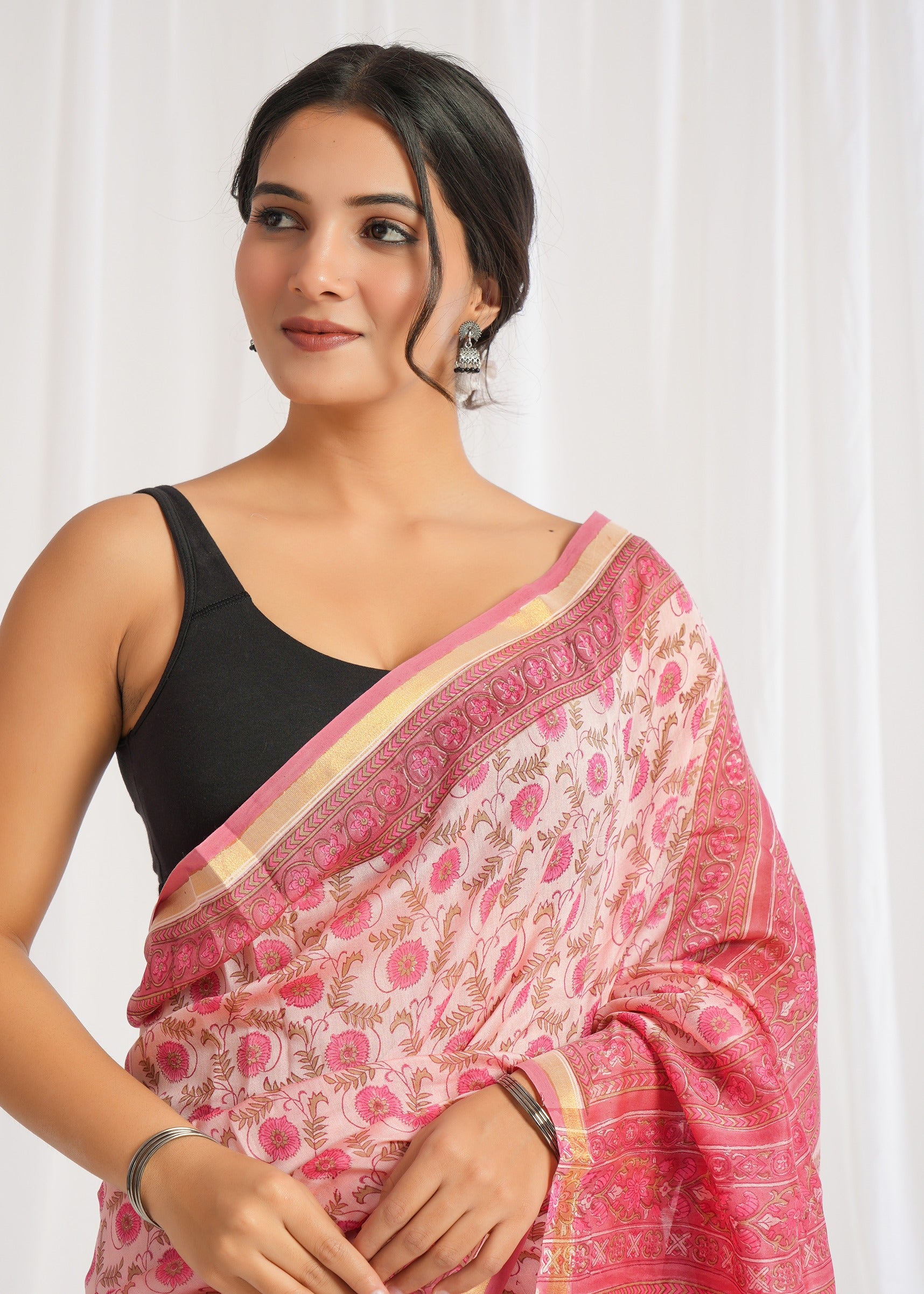 Utsav Chanderi Silk Saree