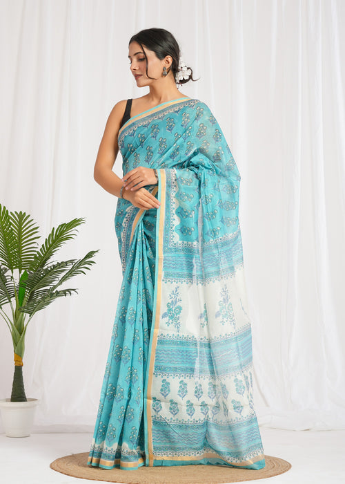 Utsav Chanderi Silk Saree