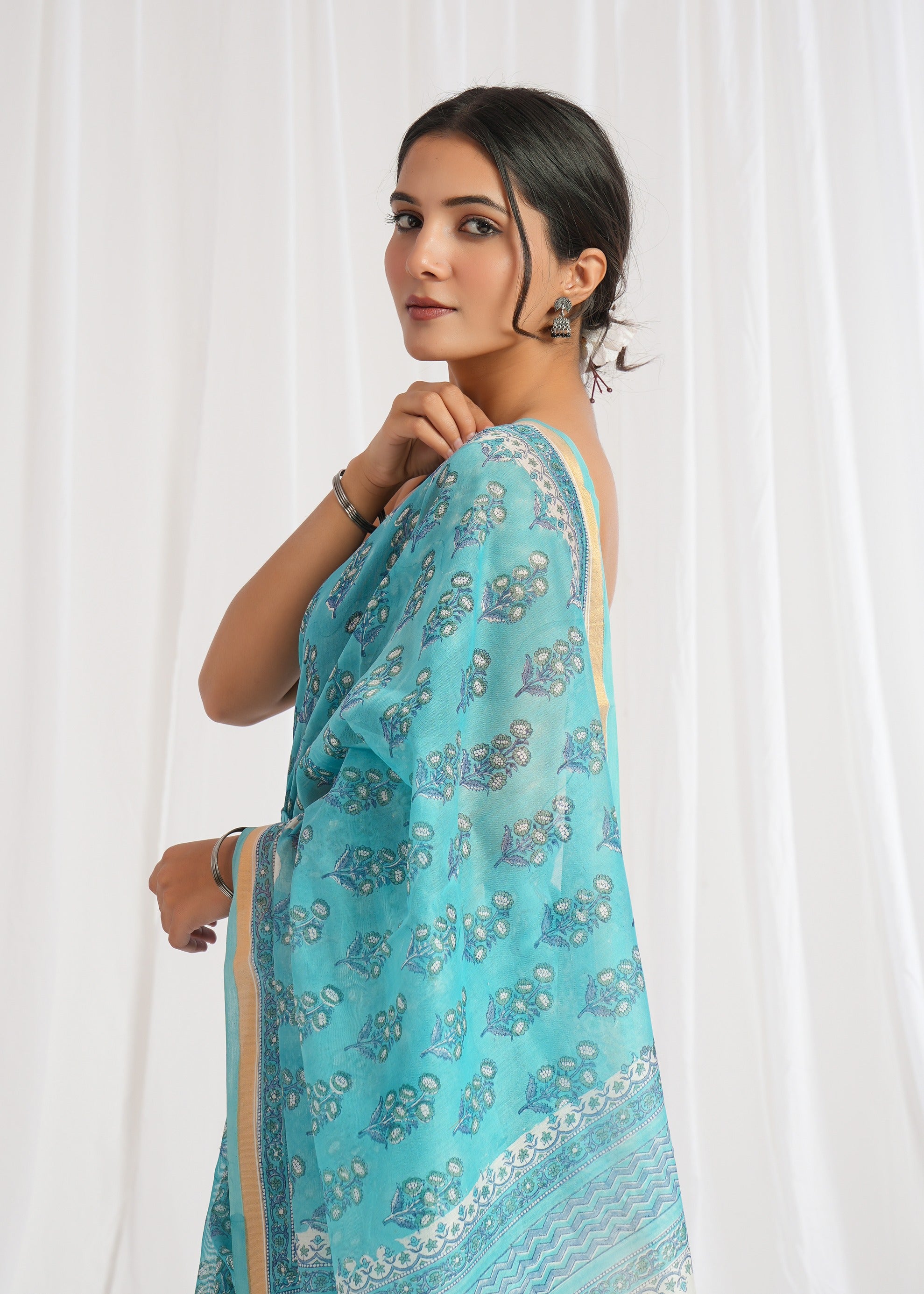 Utsav Chanderi Silk Saree