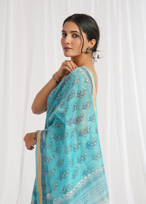 Utsav Chanderi Silk Saree