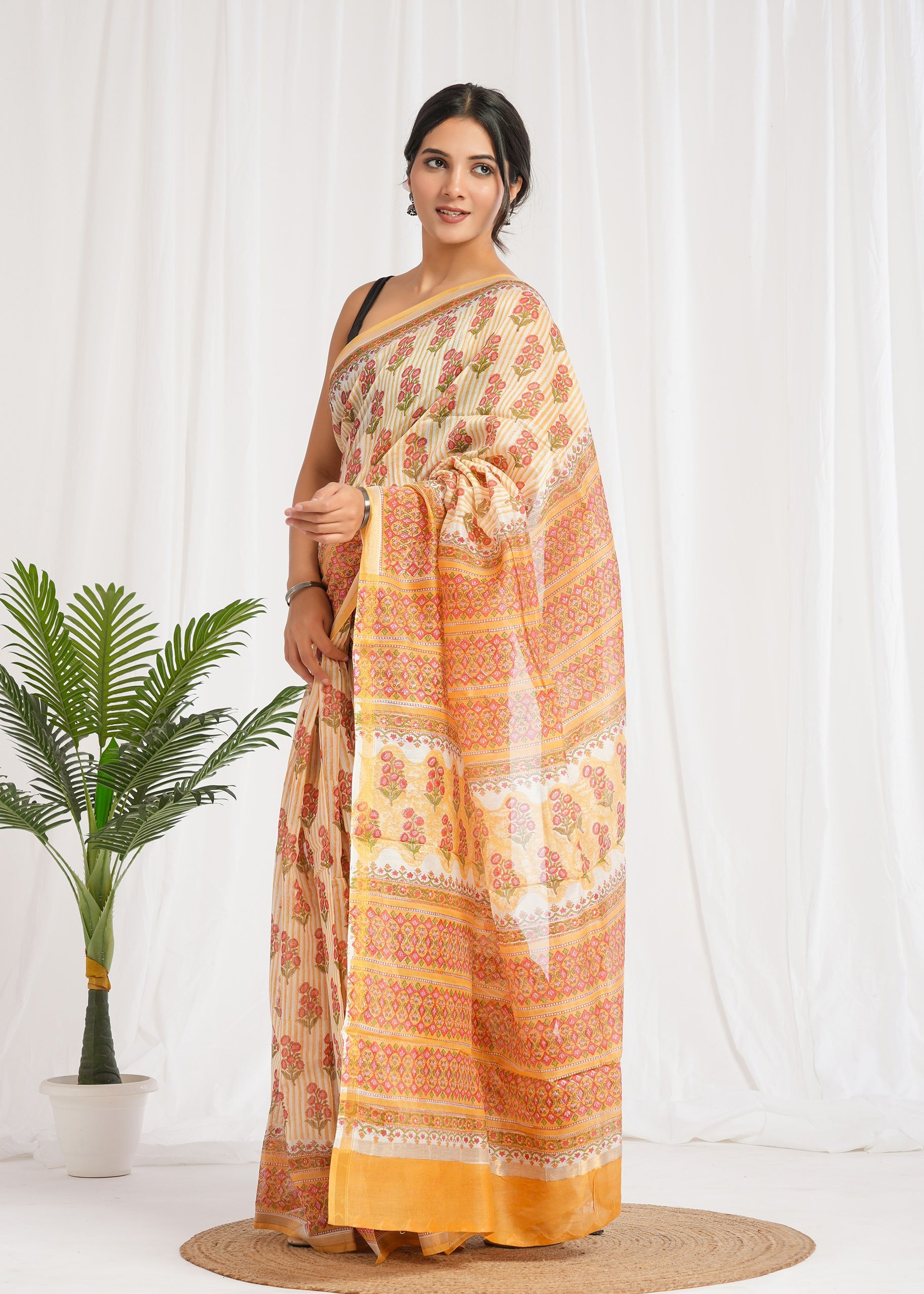 Utsav Chanderi Silk Saree