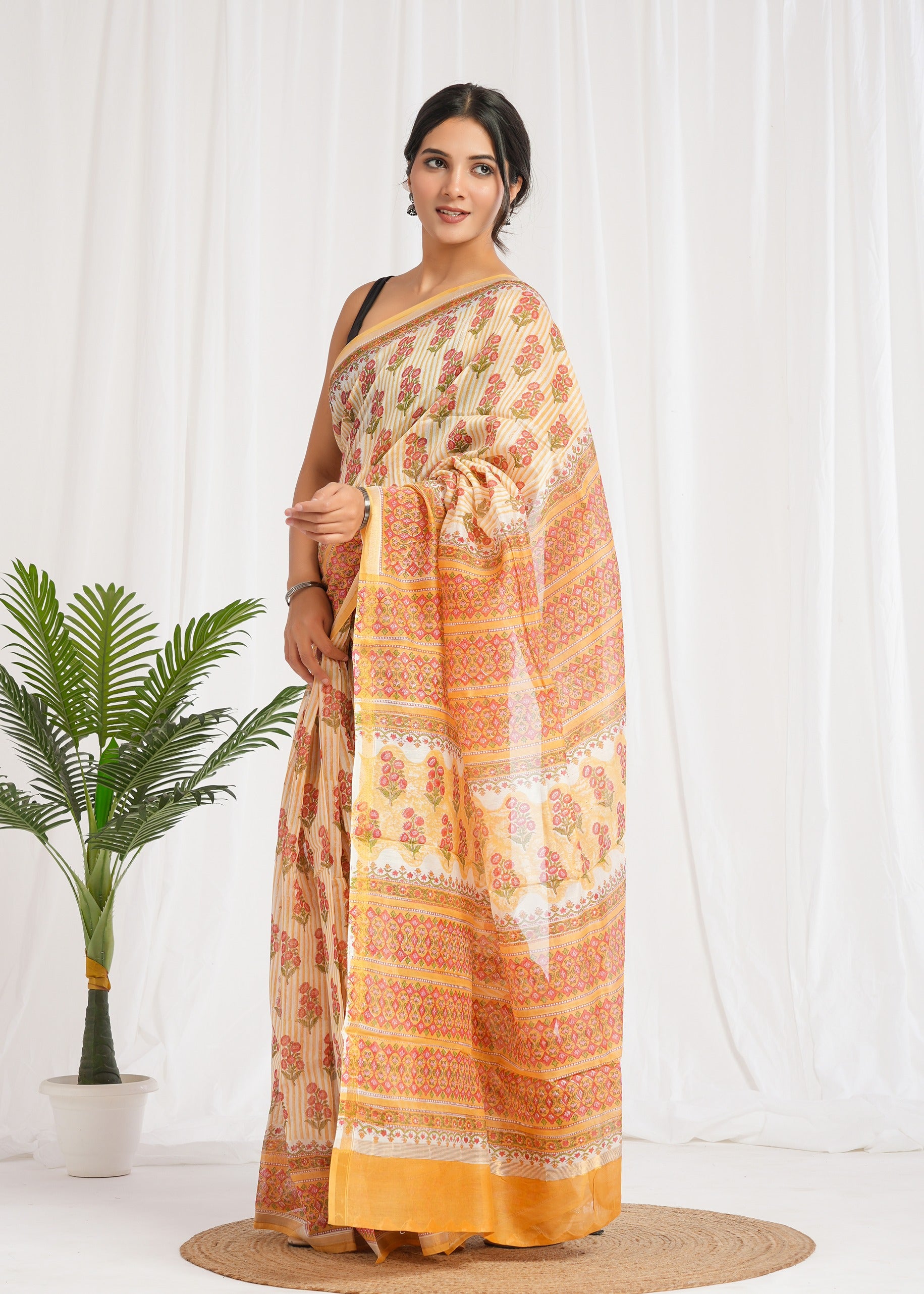 Utsav Chanderi Silk Saree