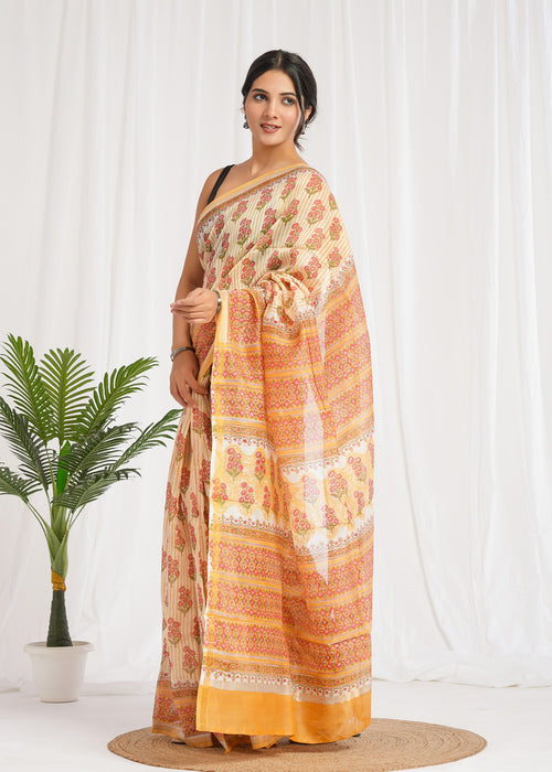 Utsav Chanderi Silk Saree