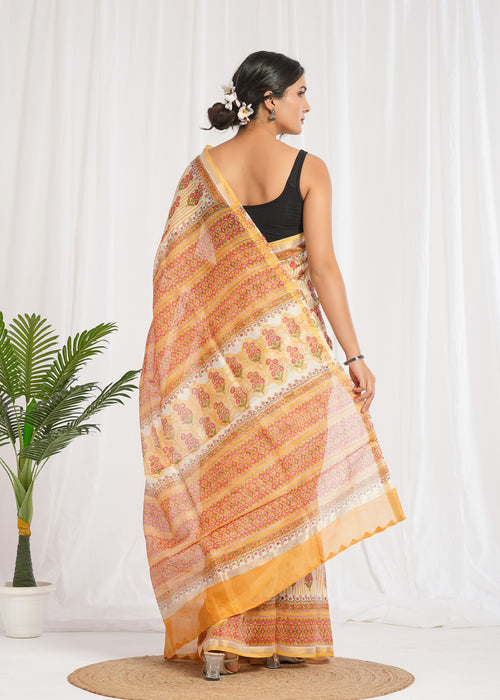Utsav Chanderi Silk Saree
