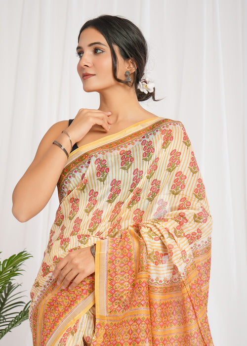 Utsav Chanderi Silk Saree