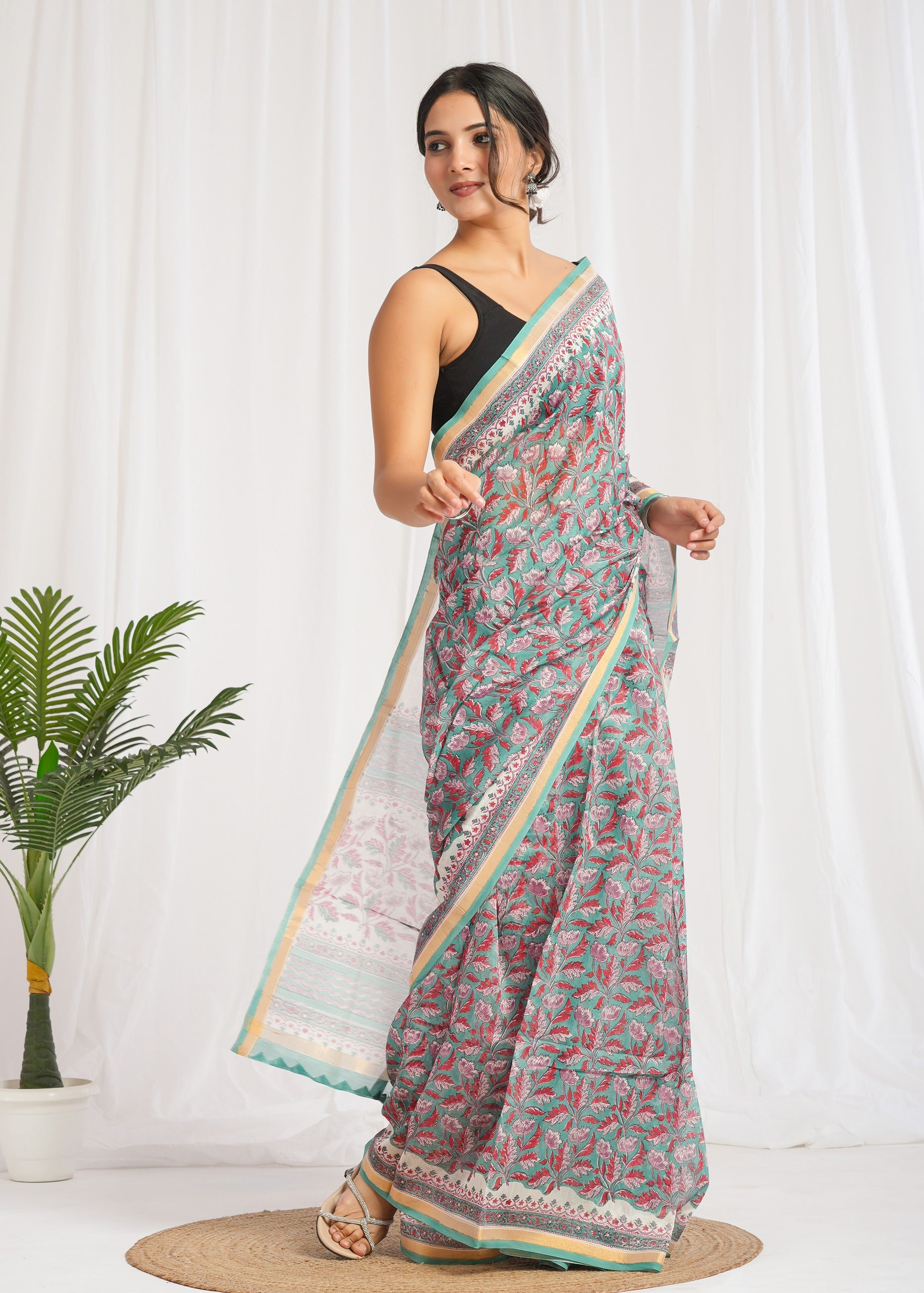 Utsav Chanderi Silk Saree