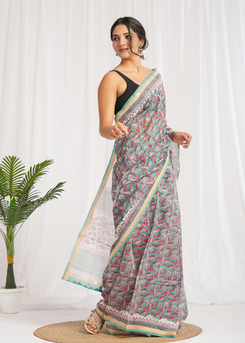Utsav Chanderi Silk Saree