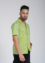 Cotton Printed Half Sleeve Shirt