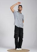 Cotton Printed Half Sleeve Shirt