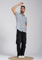 Cotton Printed Half Sleeve Shirt