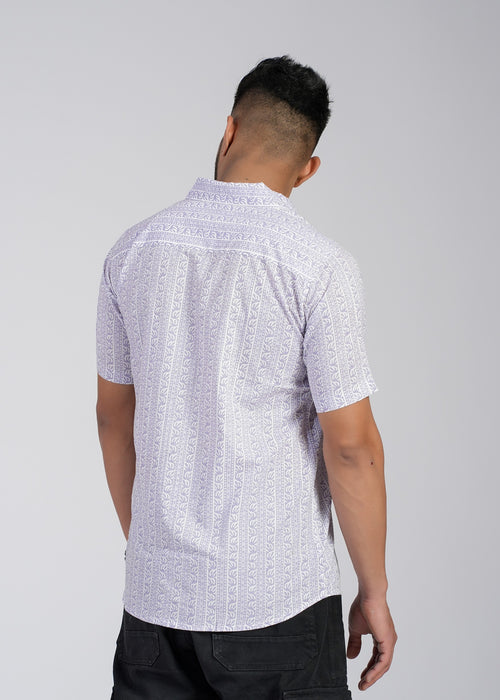 Cotton Printed Half Sleeve Shirt