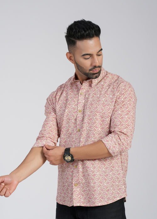Cotton Printed Full Sleeve Shirt