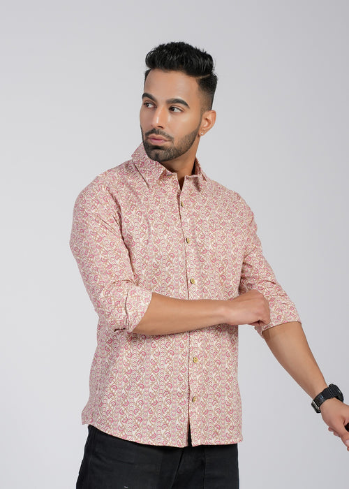 Cotton Printed Full Sleeve Shirt