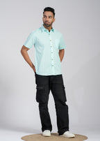 Cotton Printed Half Sleeve Shirt