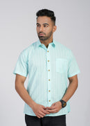Cotton Printed Half Sleeve Shirt