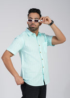 Cotton Printed Half Sleeve Shirt