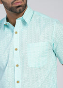Cotton Printed Half Sleeve Shirt