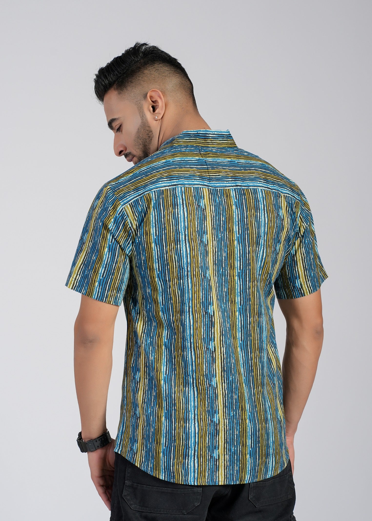 Cotton Printed Half Sleeve Shirt