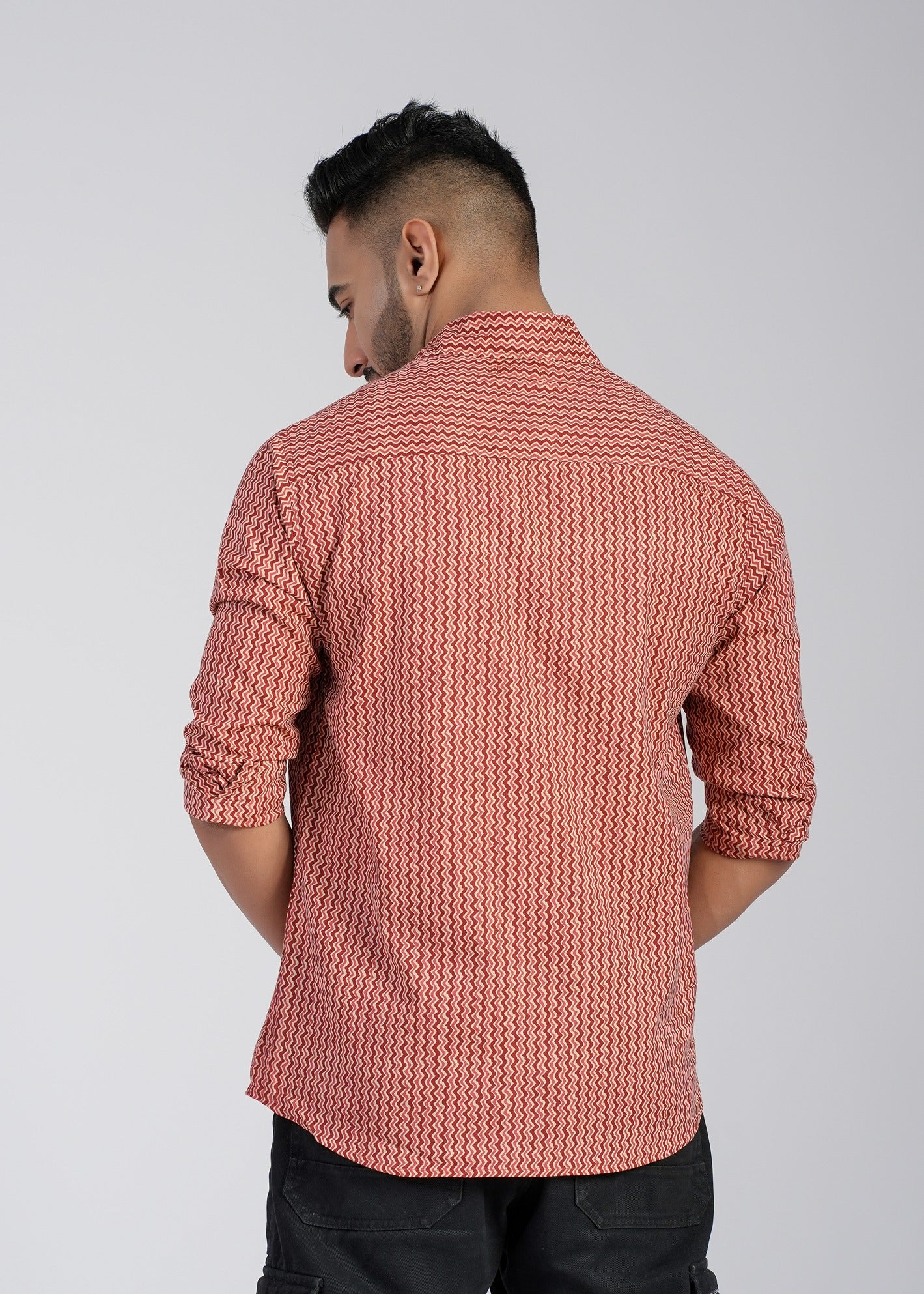 Cotton Printed Full Sleeve Shirt